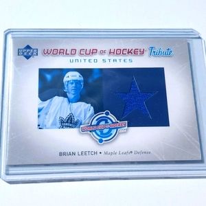 Upper Deck World Cup of Hockey Tribute Brian Leetch #WC-BL 2004/05